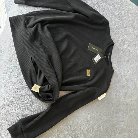 Dolce & Gabbana Black Crewneck Sweater